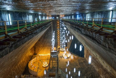 The Turda salt mine- an underground masterpiece