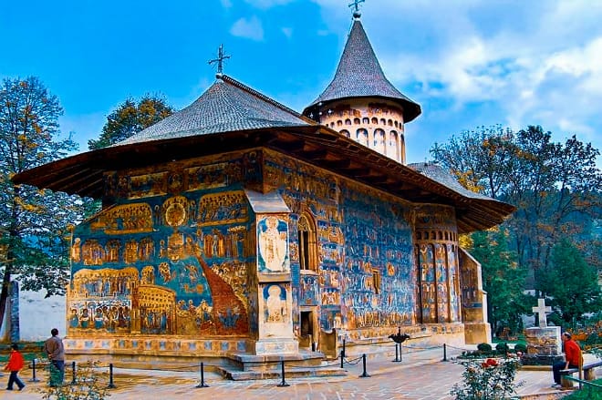 Il monastero di Voroneț, 